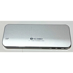 ⚡ Declutter Magic! Thunderbolt‎ 3 Dock Works Great!"